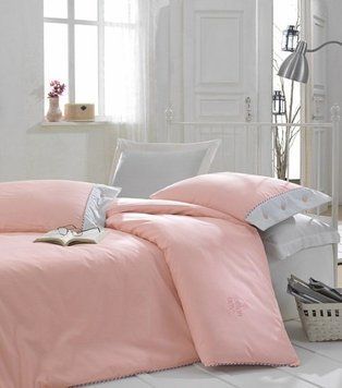 Постельное белье ранфорс Cotton Box Plain - Pembe