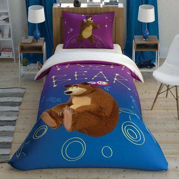 Постельное белье ТАС Disney - Masha & The Bear Galaxy