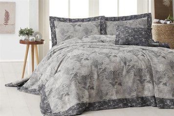 Покрывало First Choice Tango 240*260 с наволочками 50*70 - Imera gri