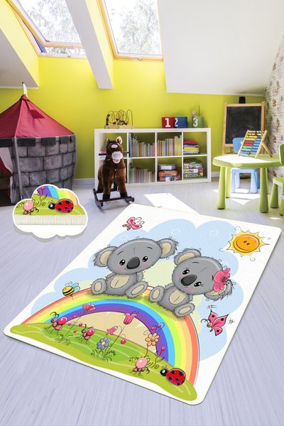 Коврик в детскую комнату Chilai Home 100*160 - RAINBOW ELEPHANTS