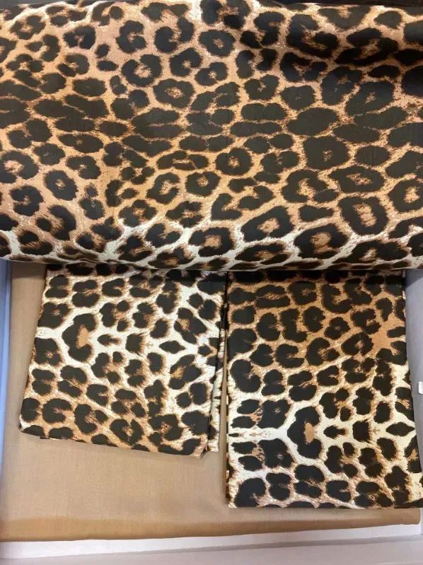 Постельное белье TAC сатин двухспальный евро - Leopard
