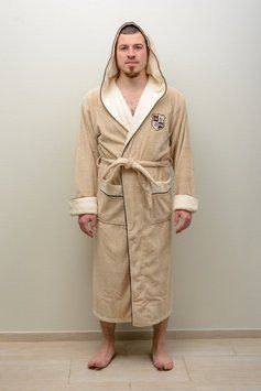 Халат бамбуковый Nusa 2840 бежевый