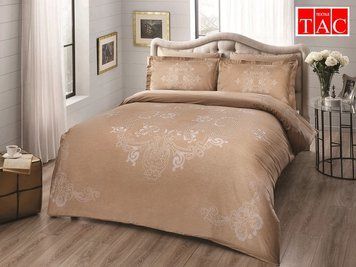 Постельное белье TAC Deluxe евро - Lumina gold