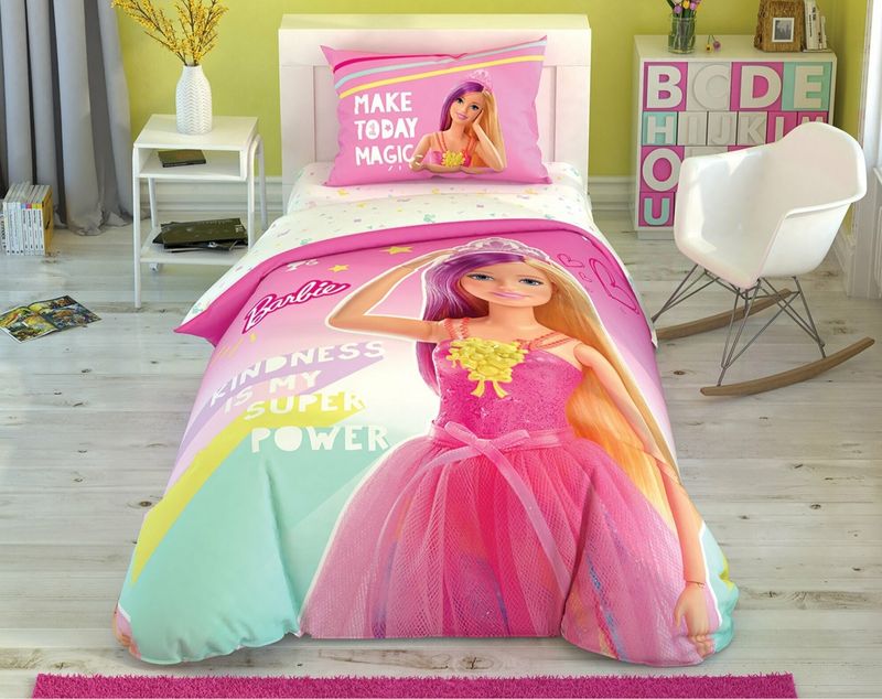 Постельное белье ТАС Disney - Barbie Kindness Glow