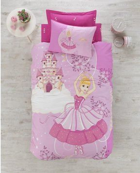 Постельное белье Cotton Box подростковое - Candy Pembe