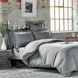 Постельное белье Karaca Home сатин - Charm bold gri серый евро