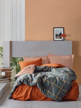 Постельное белье ранфорс Cotton Box Modern евро - Stark Tarcin