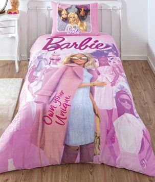Детское/подростковое постельное белье ТАС Disney - Barbie Pink Power