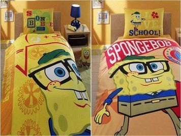 Постельное белье ТАС Disney - SPONGE BOB ACADEMICS