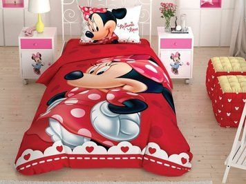 Детское/подростковое постельное белье ТАС Disney - Minnie Lovely Glitter