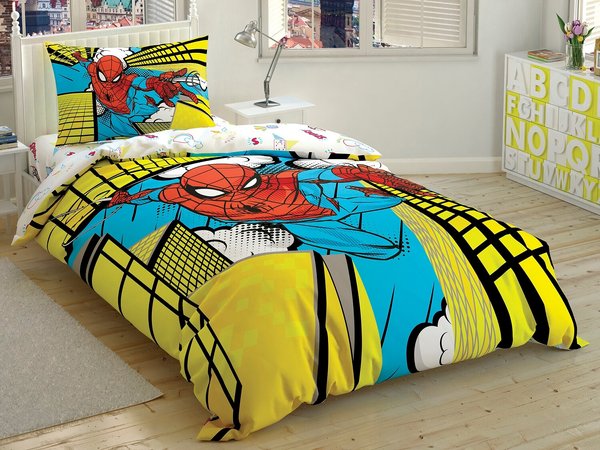 Детское/подростковое постельное белье ТАС Disney Spiderman Exciting Jump