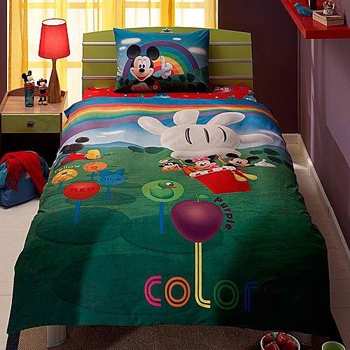 Детское/подростковое постельное белье ТАС Disney - Mickey Mouse Club House Colors