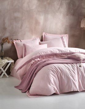 Постельное белье Cotton Box&trade; ранфорс nature series евро - pembe