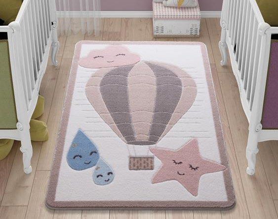Коврик детский 100*150 Confetti - Cloudy Pink