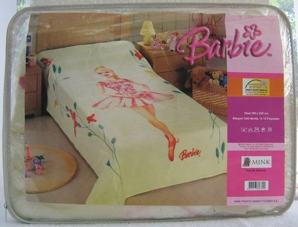 Плед - покрывало Tac Disney 160*220 - Barbie