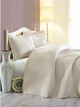 Покрывало Daily Cotton Box 260*240 - бежевое
