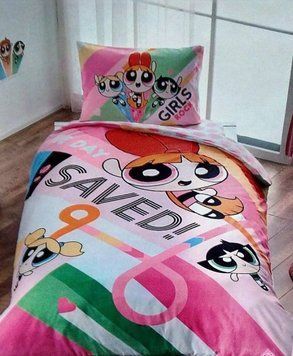 Детское/подростковое постельное белье ТАС Disney - Powerrpuff girls