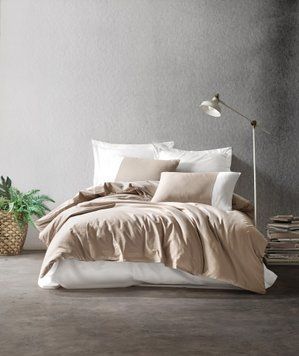 Постельное белье ранфорс Cotton Box Plain Sport - Vizon krem