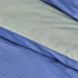 Постельное белье Karaca Home - Basic gri-indigo серый-индиго евро