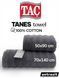 Полотенце Tac Tanes micro cotton антрацит  70*140