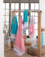 Махровое полотенце Hobby 50*90 см - Nazende розово серый