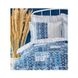 Постельное белье Karaca Home ранфорс - Pietra mavi голубой евро
