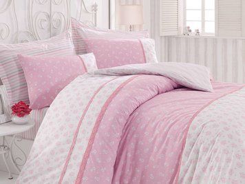 Постельное белье Cotton Box&trade; ранфорс евро - Melisa pembe