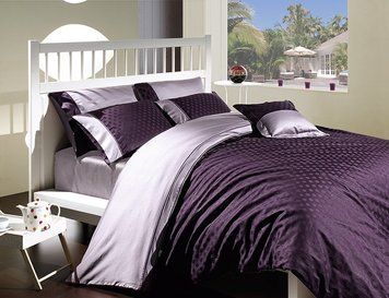 Постельное белье First Choice Vip сатин жаккард - S-87 Prestige Leylak