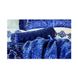 Набор постельное белье с покрывалом + плед Karaca Home - Volante lacivert синий (10 предметов)
