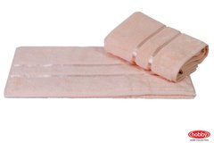 Махровое полотенце Hobby 50*90 - Dolce персиковое