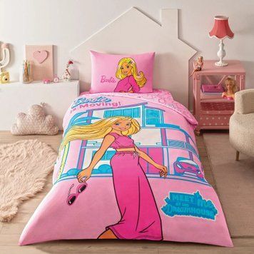 Постельное белье ТАС Disney - Barbie Dream house