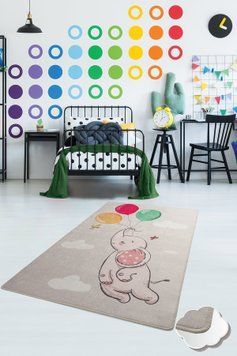 Коврик в детскую комнату Chilai Home Baloons Gri 100*160