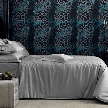 Постельное бельё Valeron king size XL - Crocodile antracit