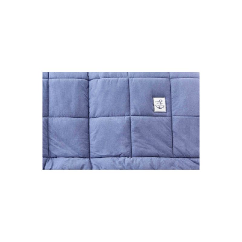 Набор постельное белье с одеялом Karaca Home - Toffee indigo индиго полуторный
