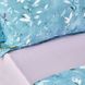 Постельное белье Karaca Home ранфорс - Orville mavi голубой евро 160*200+30 (ПВХ)