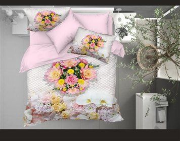 Постельное белье First Choice Vip сатин 3D - Viviana