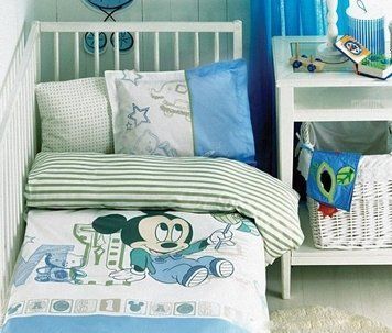 Постельное для новорожденных TAC Disney - Mickey Scrible Play