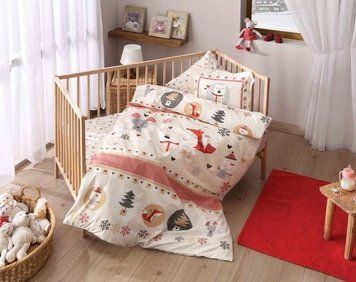 Постельное для новорожденных TAC Disney - Snow kirmizi