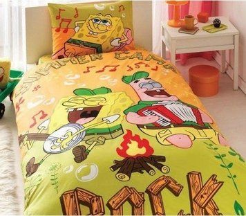 Постельное белье ТАС Disney - Sponge Bob Summer Camp