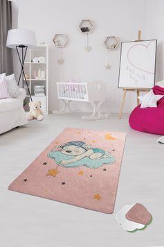 Коврик в детскую комнату Chilai Home Sleep Pembe 100*160