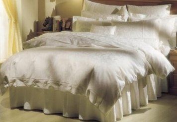 Постельное белье TAC жаккард king size - Jakaranda ekru