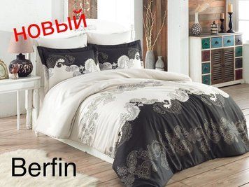 Постельное белье First Choice люкс сатин семейный - Berfin