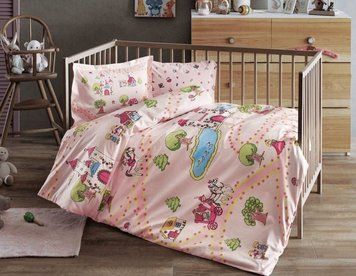 Постельное для новорожденных TAC Disney - Princess pembe