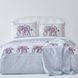 Набор постельное белье с покрывалом пике Karaca Home - Felicia евро