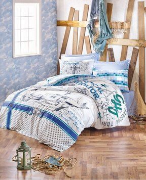 Постельное белье Cotton Box&trade; ранфорс евро - Vira Yesil