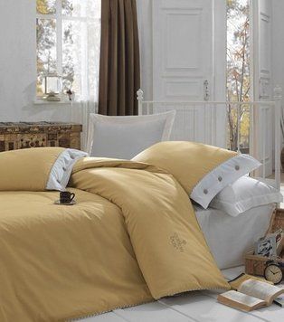 Постельное белье ранфорс Cotton Box Plain - Karamel