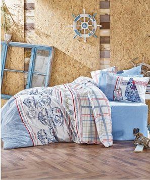Постельное белье Cotton Box&trade; ранфорс евро - Seaport