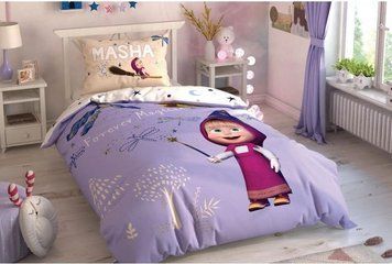 Детское/подростковое постельное белье ТАС Disney - Masha and the bear magical