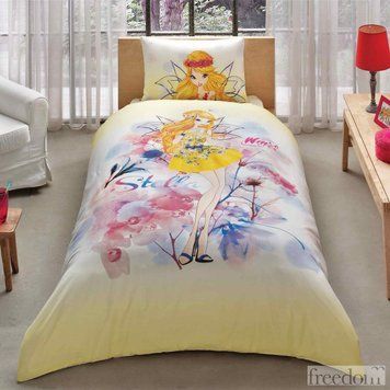 Постельное белье ТАС Disney - Winx Stella watercolor