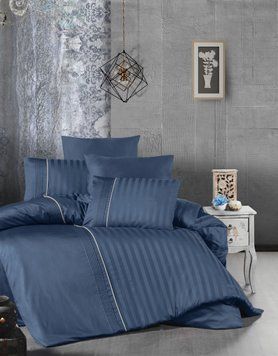 Постельное белье First Choice сатин де люкс евро - modalife denim